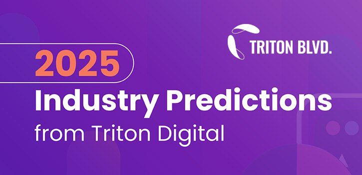 Prédictions de Triton Digital sur les tendances audio pour 2025